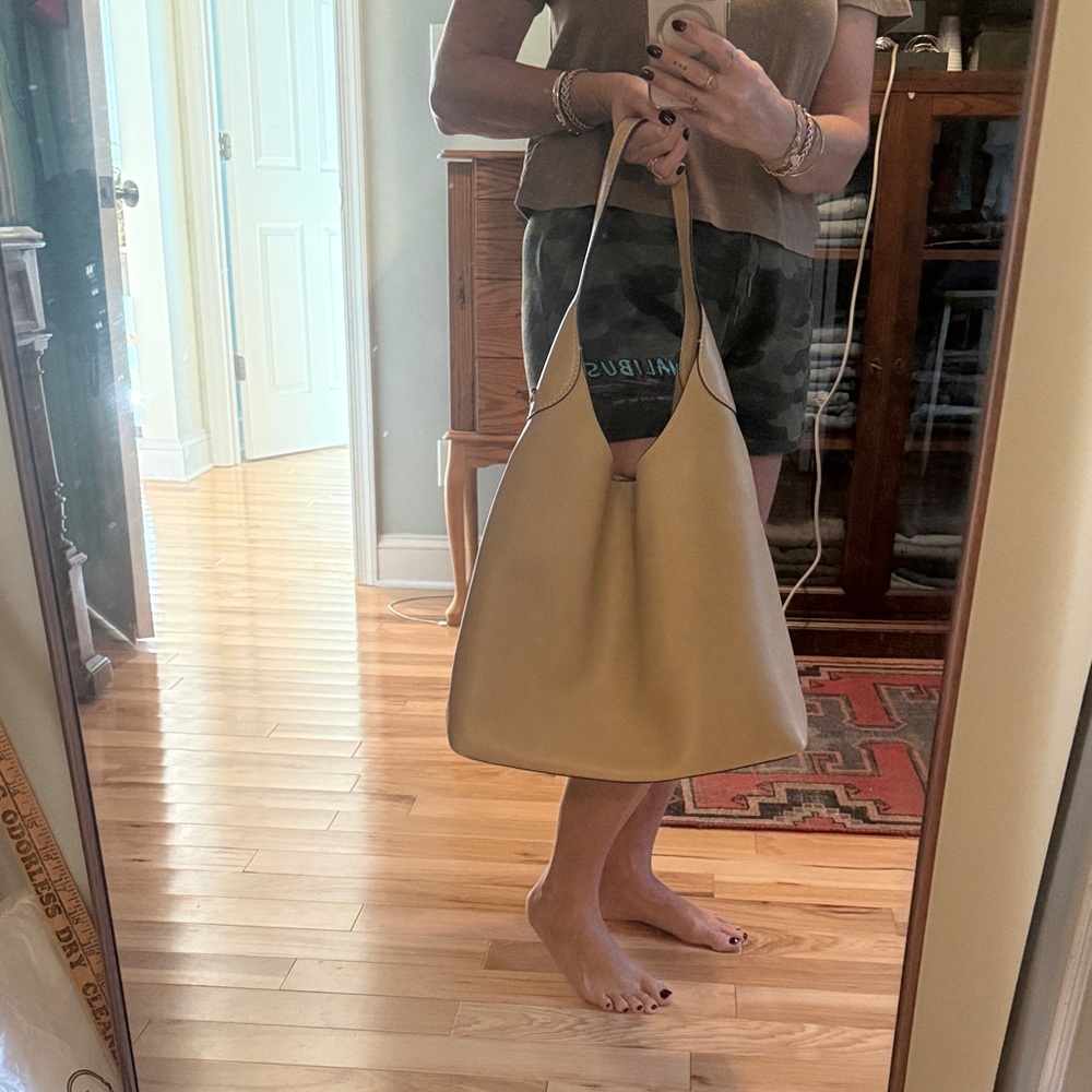 Coach Brooklyn Neutral Tan Hobo Shoulder Bag